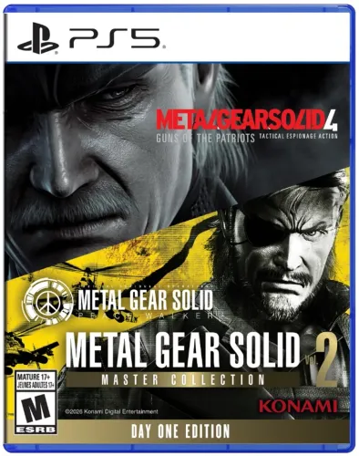 Metal Gear Solid Master Colletcion Vol. 2 PS5 midia fisica