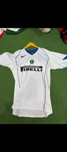 Camisa Da Inter De Milão Retrô Adriano Nova Importada Disponível M G e GG