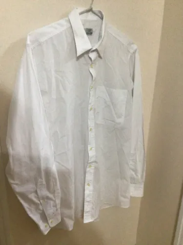 CAMISA SOCIAL BRANCA MASCULINA TAMANHO 42