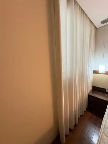 CORTINA EM LINHO (QUARTO)