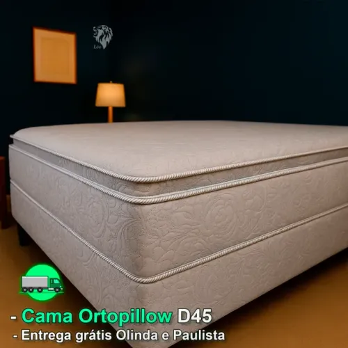 Camas Casal Ortopillow D45 - Pagamento na Entrega!