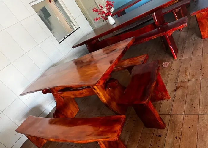Mesa rústica