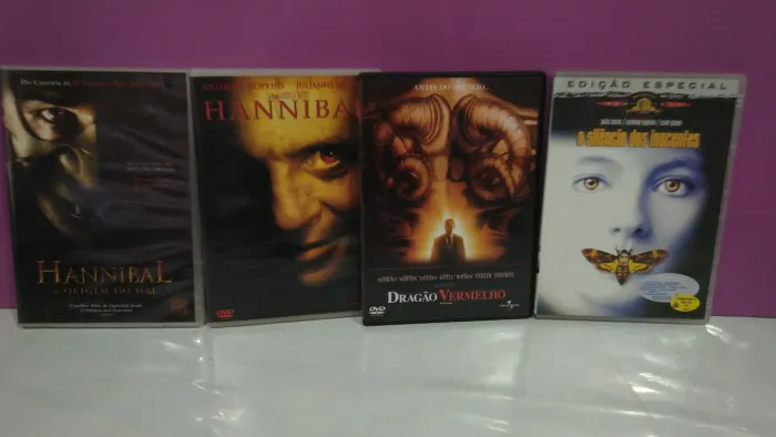 Dvds Quadrilogia Silêncio dos Inocentes