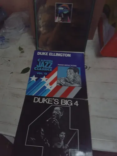 3 LPs discos vinil Duke Ellington Big 4 Capitol Jazz Classics This is duplo