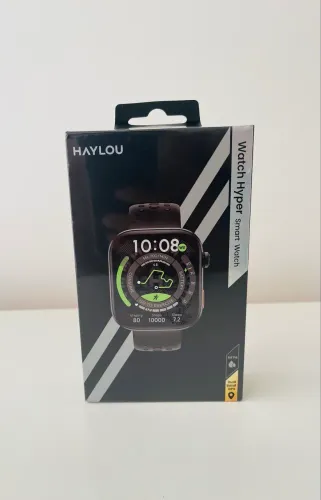 Relógio Smartwatch Haylou Hyper Amoled 1,97 5atm Gps integrado