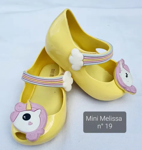 Mini Melissa de unicórnio 