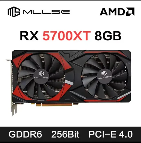 Placa de Vídeo MLLSE AMD Radeon RX 5700 XT 8GB GDDR6