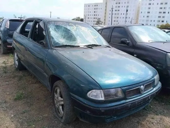 Caixote Chevrolet Astra 95 Teto Lateral Mini Frente Traseira Verde
