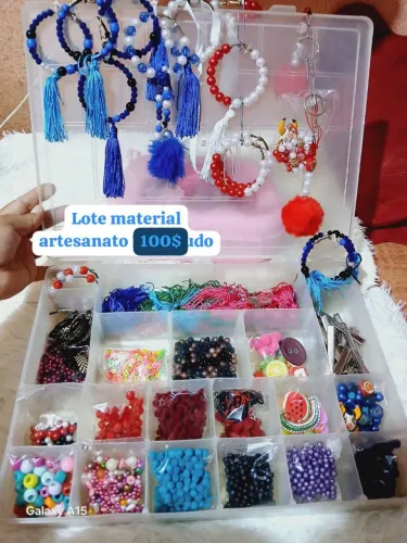 Lote de artesanato