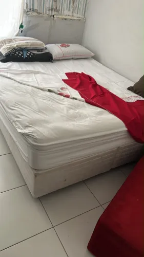 2 Base de cama casal + 1 colchão