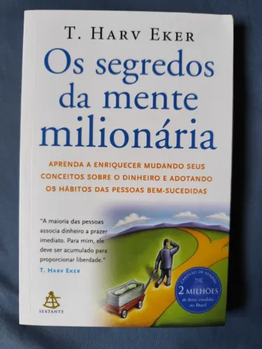 Livro Os Segredos da Mente Milionária - Em excelente estado (praticamente novo)