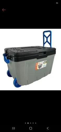 Cooler de rodinhas capacidade 54 litros 