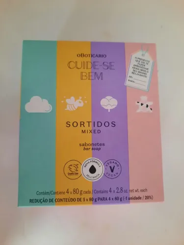 Sabonetes Boticário