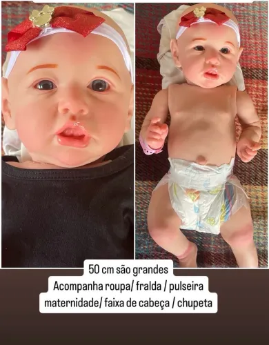 Boneca bebê reborn