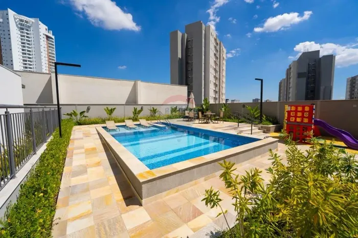 STUDIO MODERNO COM MODULADO COMPLETO COM LAZER NO CAMPOLIM