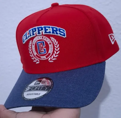 Boné Original New Era 9Forty NBA Los Angeles Clippers Vintage - Tamanho Único