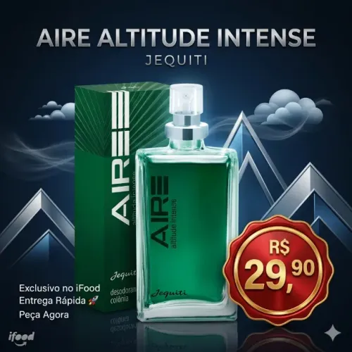 Desodorante Colônia Masculina Jequiti Aire Altitude Intensa - 25ml