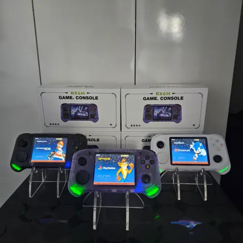 Videogame portátil RX6H 128gb vários emuladores 