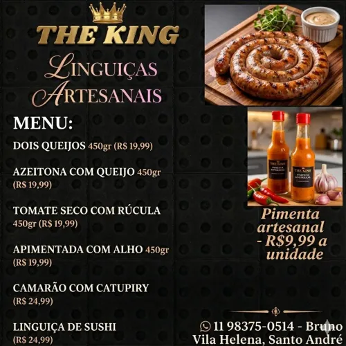 Linguiça artesanal the king 