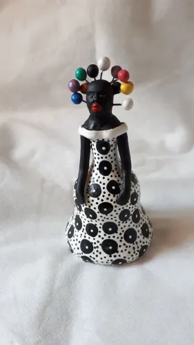 Boneca Argila Artesanato Brasil