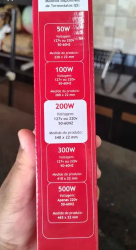 Termostato 200 w