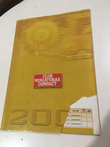 Catálogo Joal miniaturas coleção completa 