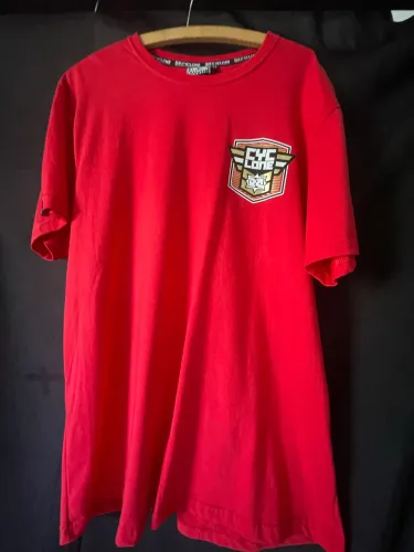camisa cyclone GG red gold og