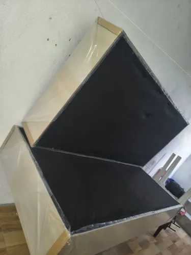 Base da cama king size (completo com os pés)