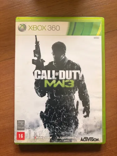 Jogo call of duty (cod) MW3 original Xbox 360