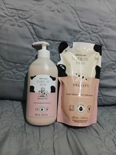 Produto o boticário, kit hidratante