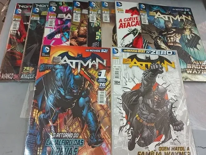 BATMAN (NOVOS 52) COLEÇÃO COM 46 vols PANINI superman dc comics liga da justiça