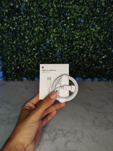Cabo iPhone entrada Lightning com USB C