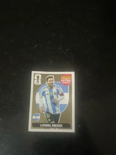 Figurinha ouro Messi copa do mundo 2026