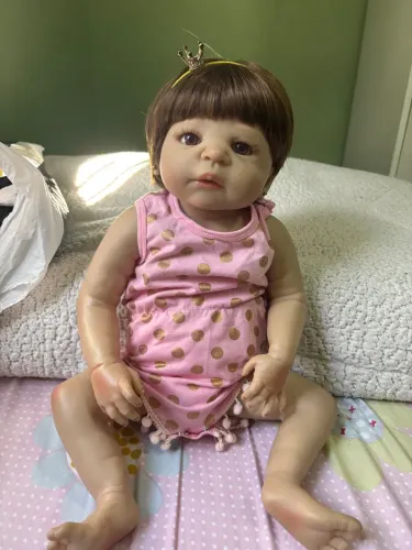 Boneca Bebê Reborn (silicone)