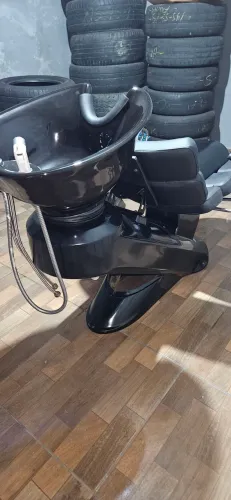 Lavatório de salão e barbearia Haisan Lukka turbo,