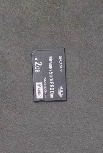 Cartão De Memória Sony Memory Stick Pro Duo 2gb Mark2 Original