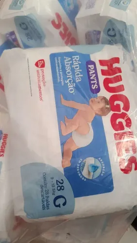 Fralda Huggies G shortinho
