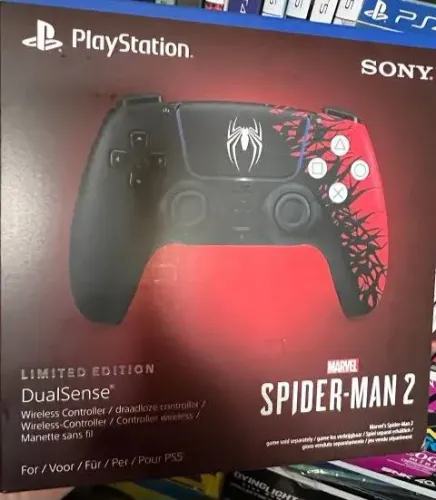 Controle Spider man original playstation 5 edição limitada