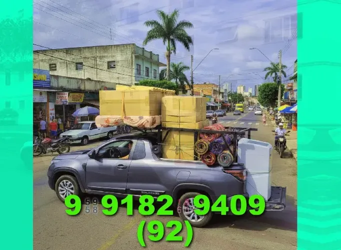 Frete )_( Carro Aberto )_( Transporte de Cargas em toda a Região