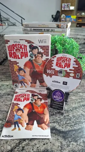 (DETONA RALPH) WRECK-IT RALPH - NINTENDO WII - ORIGINAL