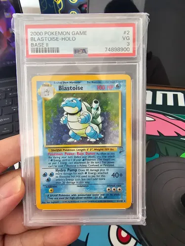 Blastoise PSA - Raridade Base Set 2