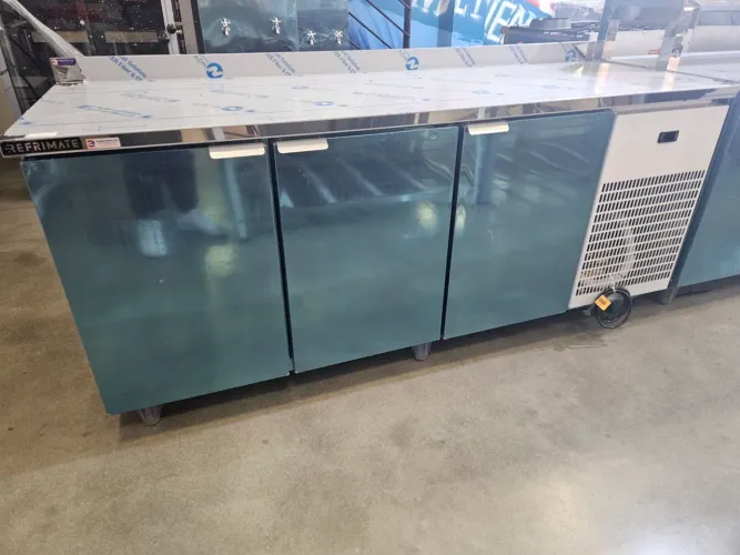 balcão de inox refrigerado 2 metros