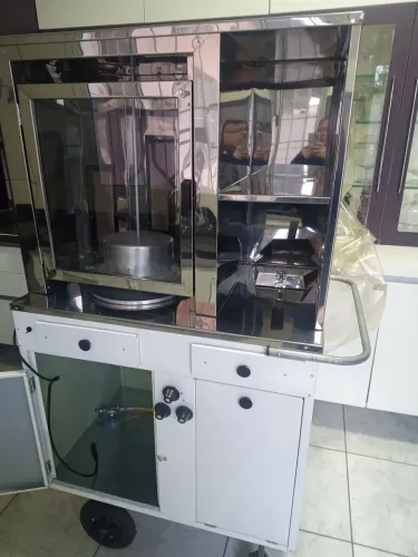 Máquina de churrasco grego