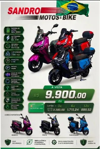 MOTO ELETRICA 1000 WATTS