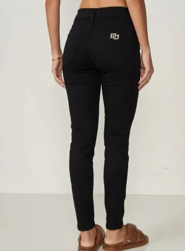 calça colcci 50%off nova sarja bia preta 38