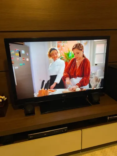 TV LG 42 + Home Theater LG 850W + Kit Cinema 3D Completo