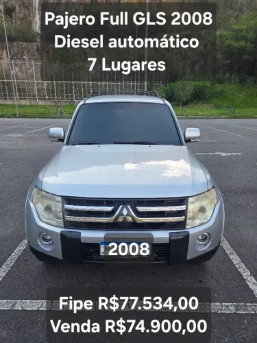 Mitsubishi Pajero Full GLS/gls/pkhpe 3.2 Dies.ti 5P 2008