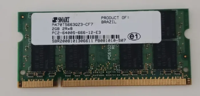 Memória RAM Smart DDR2 - 2GB