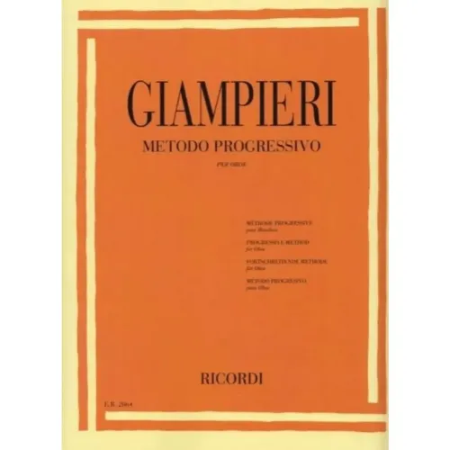 Giampieri - Método Progressivo Para Oboé