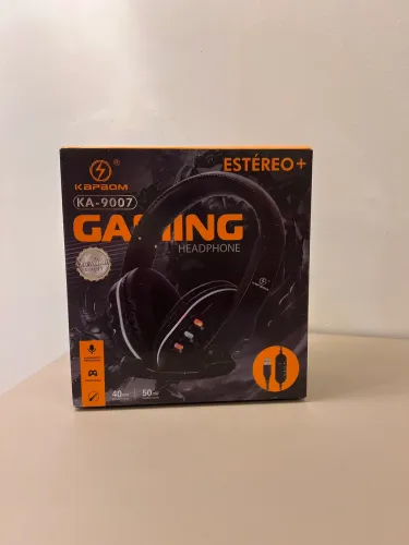 Fone Headset Gamer com Microfone Estéreo e iluminação LED Kapbom 